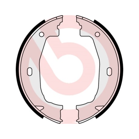 Stāvbremzes loki Brembo FSB592, 483-1928, S06510, 34416761291