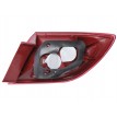 Mazda 3 03-09 aizmugures lukturis stūris L 5D sarkans