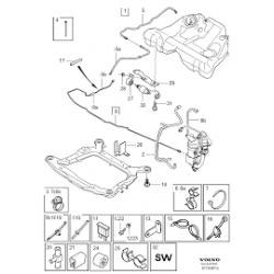 Volvo S60 DEGVIELAS SUKNIS, PRIEKSAPSILD. 31812529