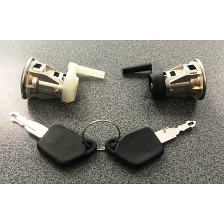 Peugeot 206 98-09 durvju slēdzenes ar atslēgām komplekts 2gab 9170N8