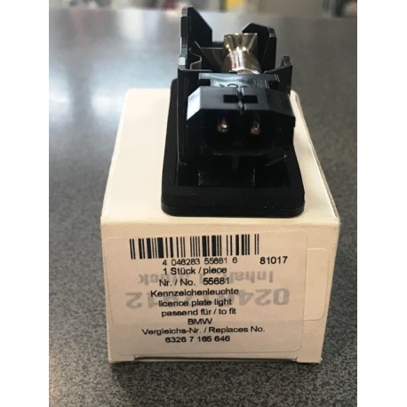 Numurzīmes apg. lukturis A55681  A.I.C. Competition Line, 63268372001