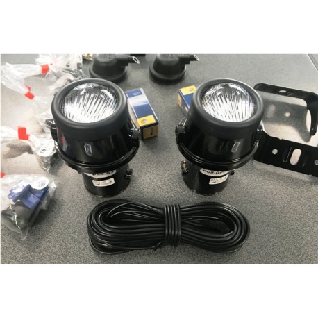 Unversālie HELLA miglas lukturu kompl. MICRO DE melns korpuss 1NL008090821