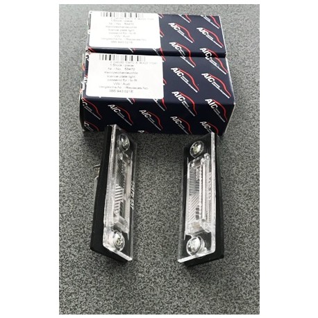 VW T5 Numurzīmes apg. lukturis A53470  A.I.C. Competition Line 3B5998026, 3B5943021E