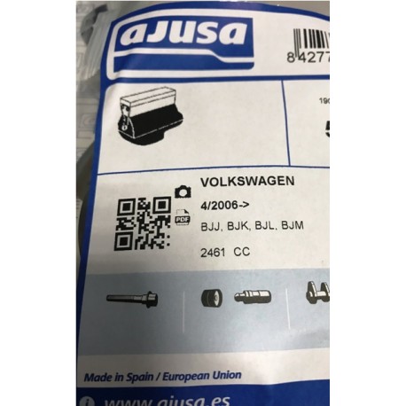 VW Crafter BJJ, BJK, BJL BJM Bloka blīvju k-ts AJUSA 54155100, 08-38443-01