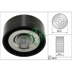 Celiņsiksnas parazītrullis 65x26 INA 532 0570 10, VKM-38125