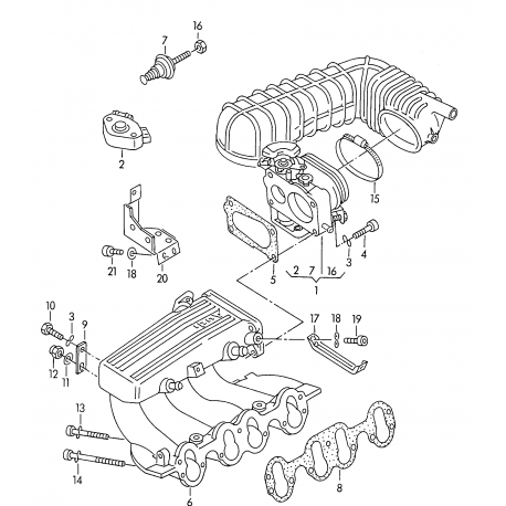 Ieplūdes kolektora blīve 70-29173-00 REINZ,...
