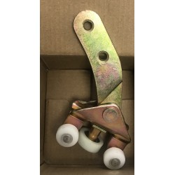 VW Transporter 90-03 bīdāmo durvju rullītis apakšas ar īso kāju R 701843406A