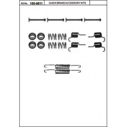 Toyota Corolla Verso Stāvbremzes loku rem. K-ts Q105-0011  Quick Brake