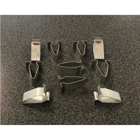 Audi klipsis apšuvuma 10gab. 4B0867276A...