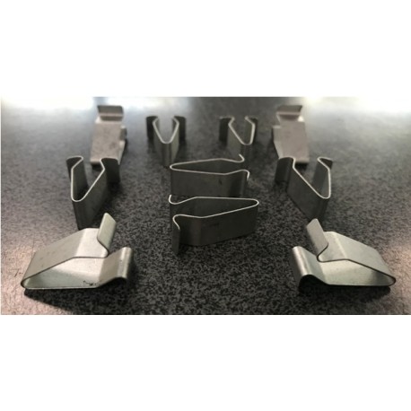 Audi klipsis apšuvuma 10gab. 4B0867276A...