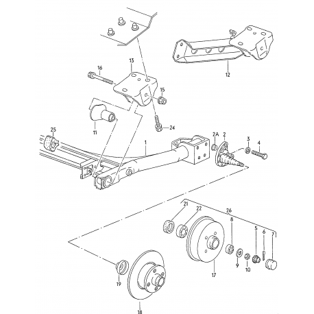 Tilta bukse 617 401 288V  JP GROUP 617401288, 191501541, 1150100900