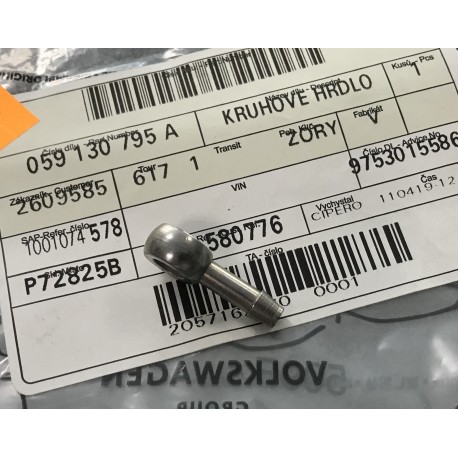 Audi A4 A6 degvielas sprauslas atplūdes uzgalis 059130795A