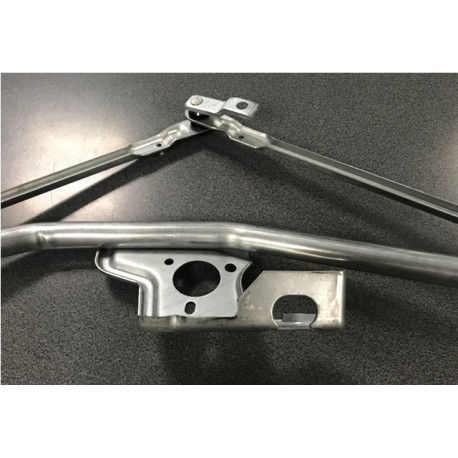 VW Transporter T4 90-03 logu tīrītāja mehānisms priekšas bez motoriņa ar vadības stieni CWT48103AS, 701955603