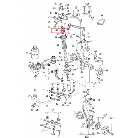 Amortizatora atbalsts SACHS LM17662,...