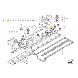 BMW E60 E39 E46 X5 M57N2 M57N vārstu vāka fiksācijas skrūves 11120036237 2
