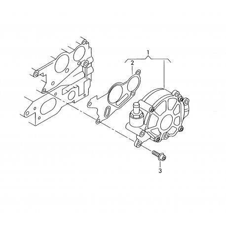 Vakuuma sūkņa blīve 01200100 03L145215A  AJUSA, CAYB,CAYC, CFFA,CFFB, CFGB,CLJA