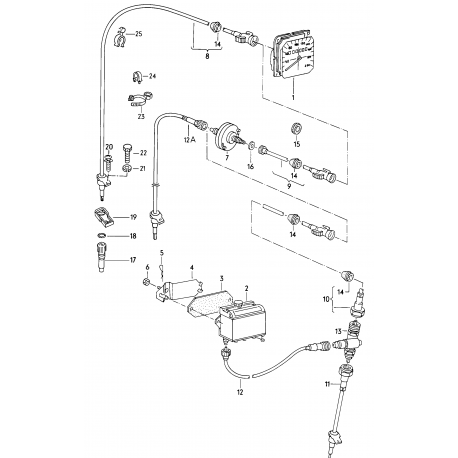 Spidometra troses piedziņa HANS PRIES 171957821A, 102 689 756
