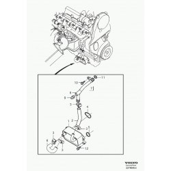 Volov eļļas radiatora blīve 30637339 nr 5 2