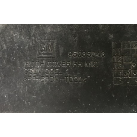 OPEL MOKKA aizmugures bampera uzlika lietota 95235043