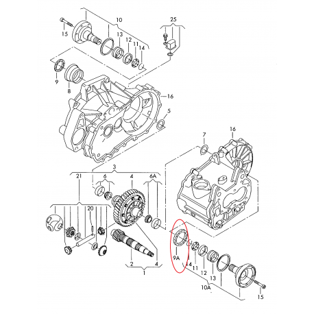 Diferencāļa vārpstas blīgredzens CORTECO 01029144B, 60x74x8mm