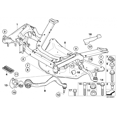 BMW E65 Svira kr  LM25899, 31126765994