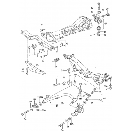 Audi A6 100 C4 Sviras bukse 34-A168 FEBI BILSTEIN, 4A0511249