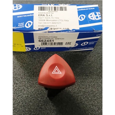 Avārijas gaismas signāla slēdzis 662451 ERA, 8200442724