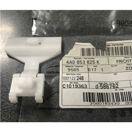 Audi A6 C4 100 moldinga stiprinājums 4A0853825K