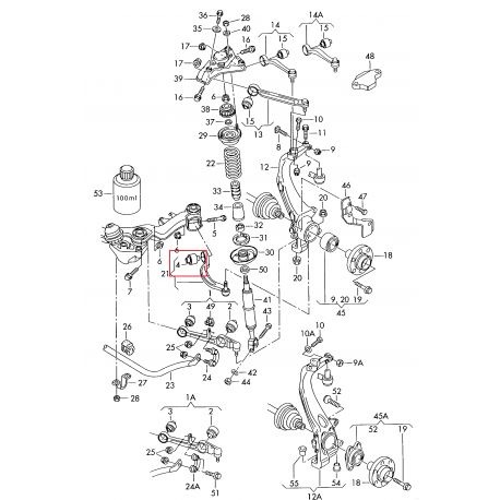 Sviras bukse JP GROUP 34-2973ALT, 4D0407183S
