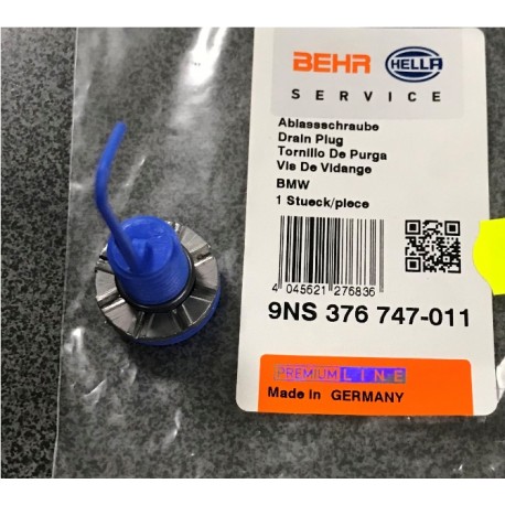 BMW X5 E70 X6 readiatora korķis 9NS 376 747-011, 17117571988, 1439138