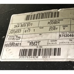 VW Passat 11-15 spārna srgs pr kr. 3AA805977 2