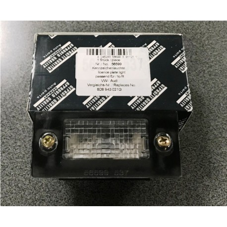 Audi A4 99-01 Numurzīmes apg. lukturis L, 8D9943021G