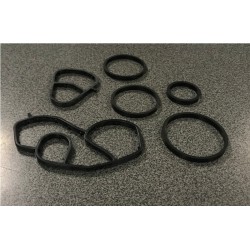 Blīvju komplekts, Eļļas radiators AJUSA 77008200, MN982520, 1104.36