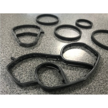 Blīvju komplekts, Eļļas radiators AJUSA 77008200, MN982520, 1104.36