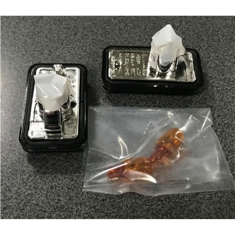 VW Golf  87-91 pagrieziens uz spārna CRISTAL tumšs komplekts E DEPO