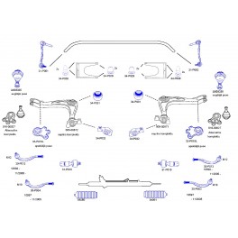 DELPHI Ball joint TC1700KIT