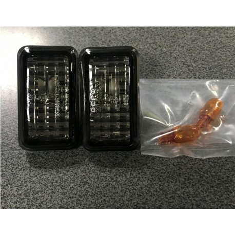 VW Golf  87-91 pagrieziens uz spārna CRISTAL tumšs komplekts E DEPO