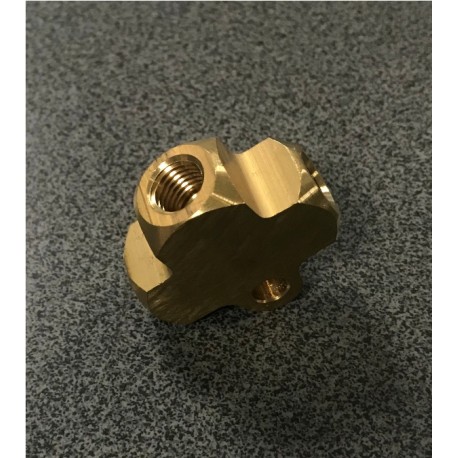 Cauruļu savienotājs T-gabals 10x1,25