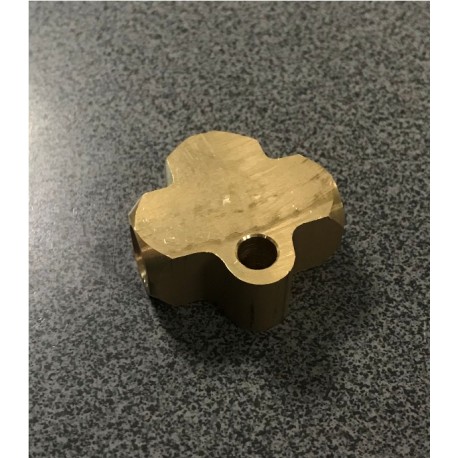 Cauruļu savienotājs T-veida savienotājs M10X1