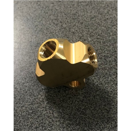 Cauruļu savienotājs T-veida savienotājs M10X1