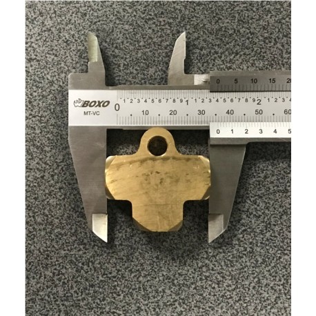 Cauruļu savienotājs T-veida savienotājs M10X1