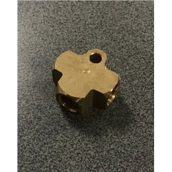 Cauruļu savienotājs T-veida savienotājs M12X1