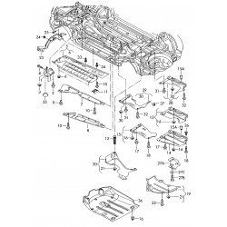 Audi A4 05-08 nosegs R dīzelim q, 8E0825208K PR-1SA