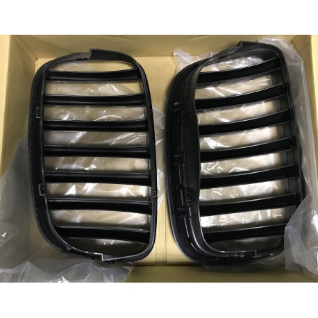 BMW E70 X5 radiatora restes kompl. melnas matētās