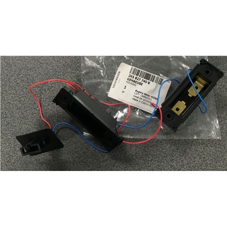 VW Caddy 09-16 remonta komplekts numura apgaismojumam 2K5827740B