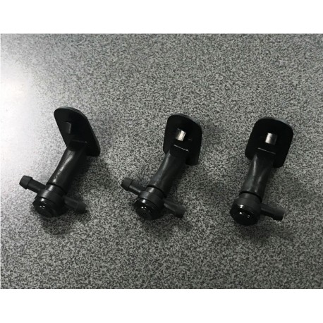 SAAB 93 9-3 03-12 vējstikla mazgātāja sprauslas kompl.  3gab. 12788630, 12788631