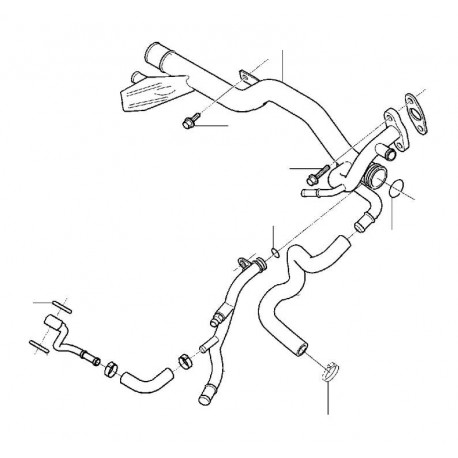 Volvo dzesēšanas sistēmas blīve 1236119