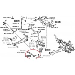 Toyota RAV 4 08-13 aizmugures Svira JAKOPARTS 33-T029, 48710-42020 2