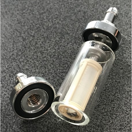 Degvielas filtrs hroms, stikls FFT516CHG