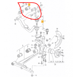 VW T4 Bukse 34-2915, 701407087 2